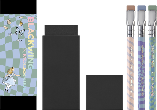 LE ALICE-BLACKWING SET OF 12 F MINI PENC
