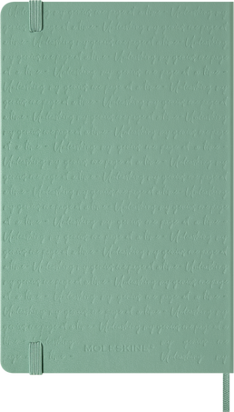 NTBK PLAIN LG SAGE GREEN+TEXT HARD