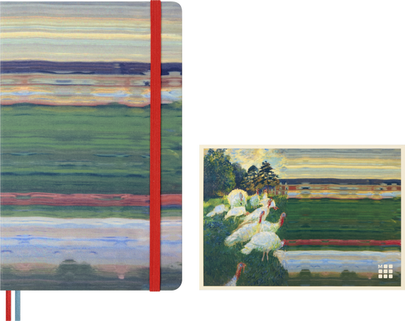 Impressions of Impressionism ギフトボックス - ノートブック ラージサイズ、ハードカバーノートブック3冊 - 横