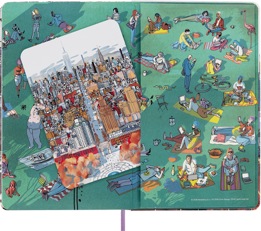 LE NB I AM NEW YORK LG RUL WHT