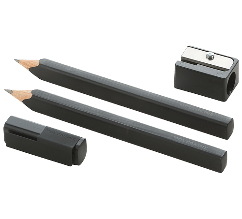 Pencil and Sharpener Set  - Back view