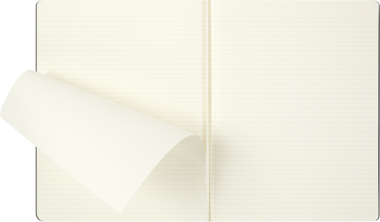 CAHIER JNLS XXL RUL BLK-KR.BROWN-CRAN.RE