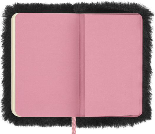 NTBK FUR XS PLAIN BLACK BOX BLACKPINK