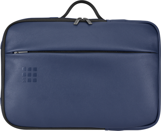 プロフェッショナルデバイスバッグ - 15インチ クラシックコレクション、サファイアブルー, Blue - 横