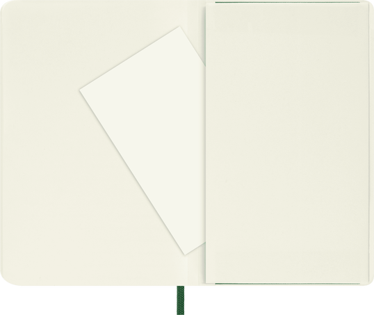 Classic Notebook Soft Cover, Myrtle Green - Side view