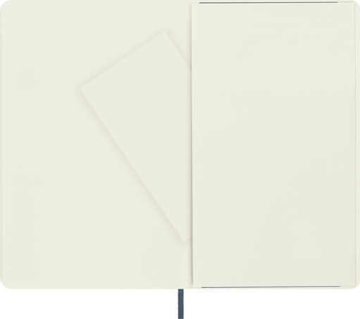 Classic Notebook Soft Cover, Sapphire Blue - Side view