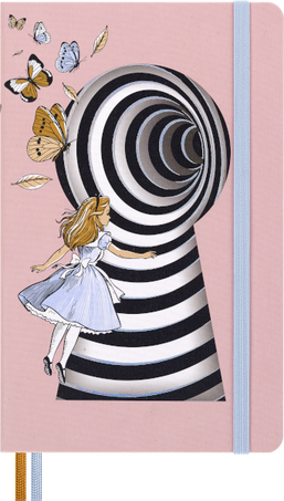LE ALICE NOTEBOOK LARGE RULED W/BOX