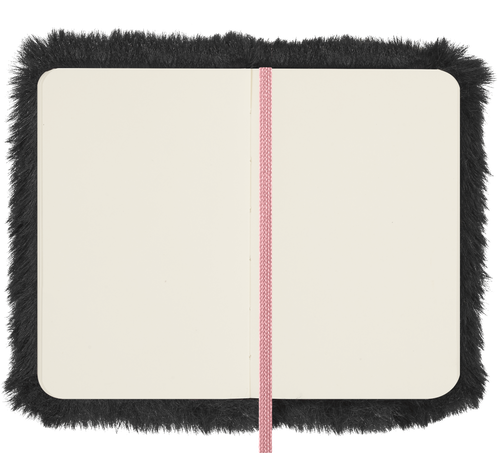 NTBK FUR XS PLAIN BLACK BOX BLACKPINK