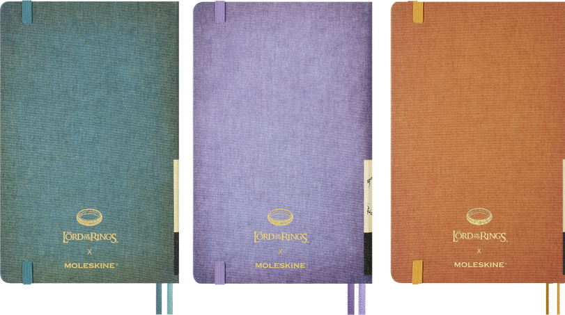 LE LOTR COMPENDIUM BOX 3 NOTEBOOKS