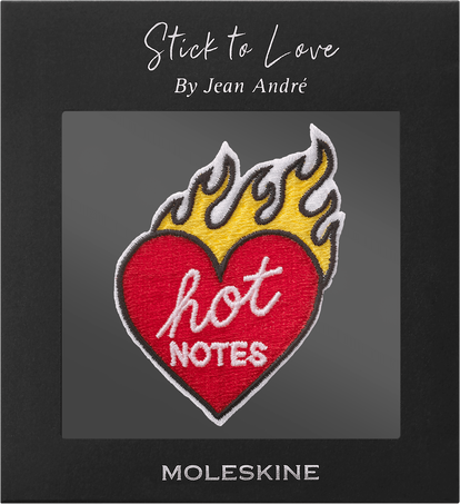 Patch Stick to love by Jean André, ホットなメモに - 背面