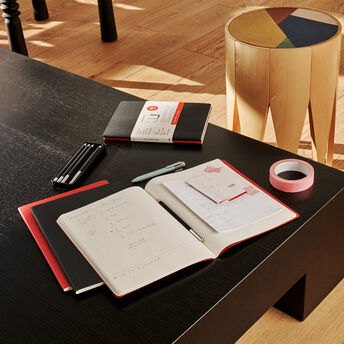 CAHIER JNLS SUBJECT XXL BLK KR.BRW