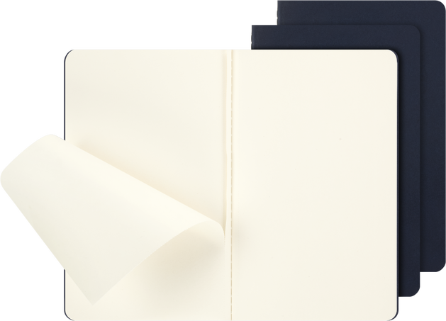 CAHIER JNLS LG PLA INDIGO.BLU