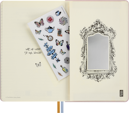 LE ALICE NOTEBOOK LARGE RULED W/BOX