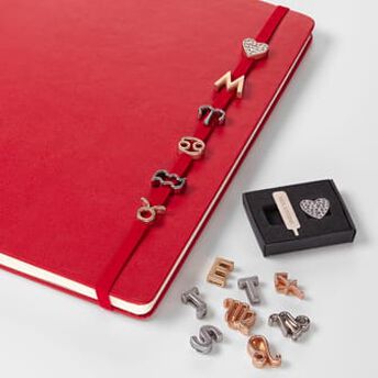 PINS HEART CRYSTAL SILVER