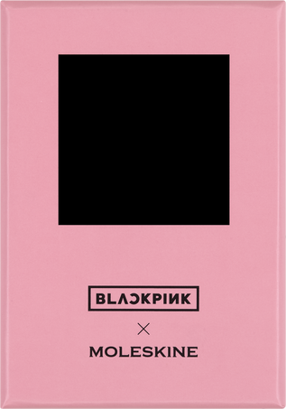 CHARM NOTEBOOK PLAIN - BLACKPINK