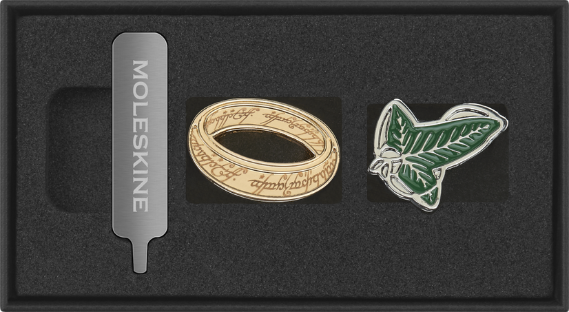LOTR PINS BUNDLE x2 RING AND LEAF