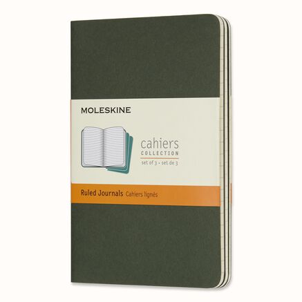 CAHIER JNLS PK RUL MYRTLE GRN