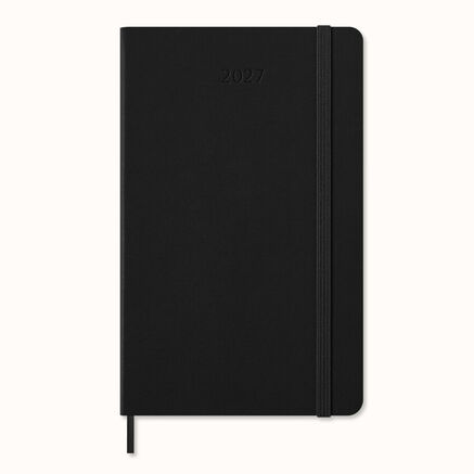 12M WKLY NTBK LG BLK HARD