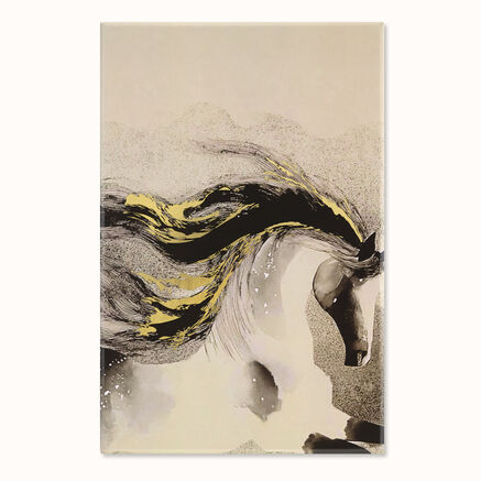 HORSE-LARGE RULED NTBK + BOX_CALLIGRAPHY