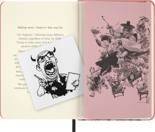 NOTEBOOK POCKET HARD KIM JUNG GI
