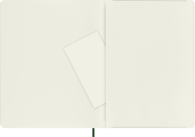 Classic Notebook Soft Cover, Myrtle Green - Side view