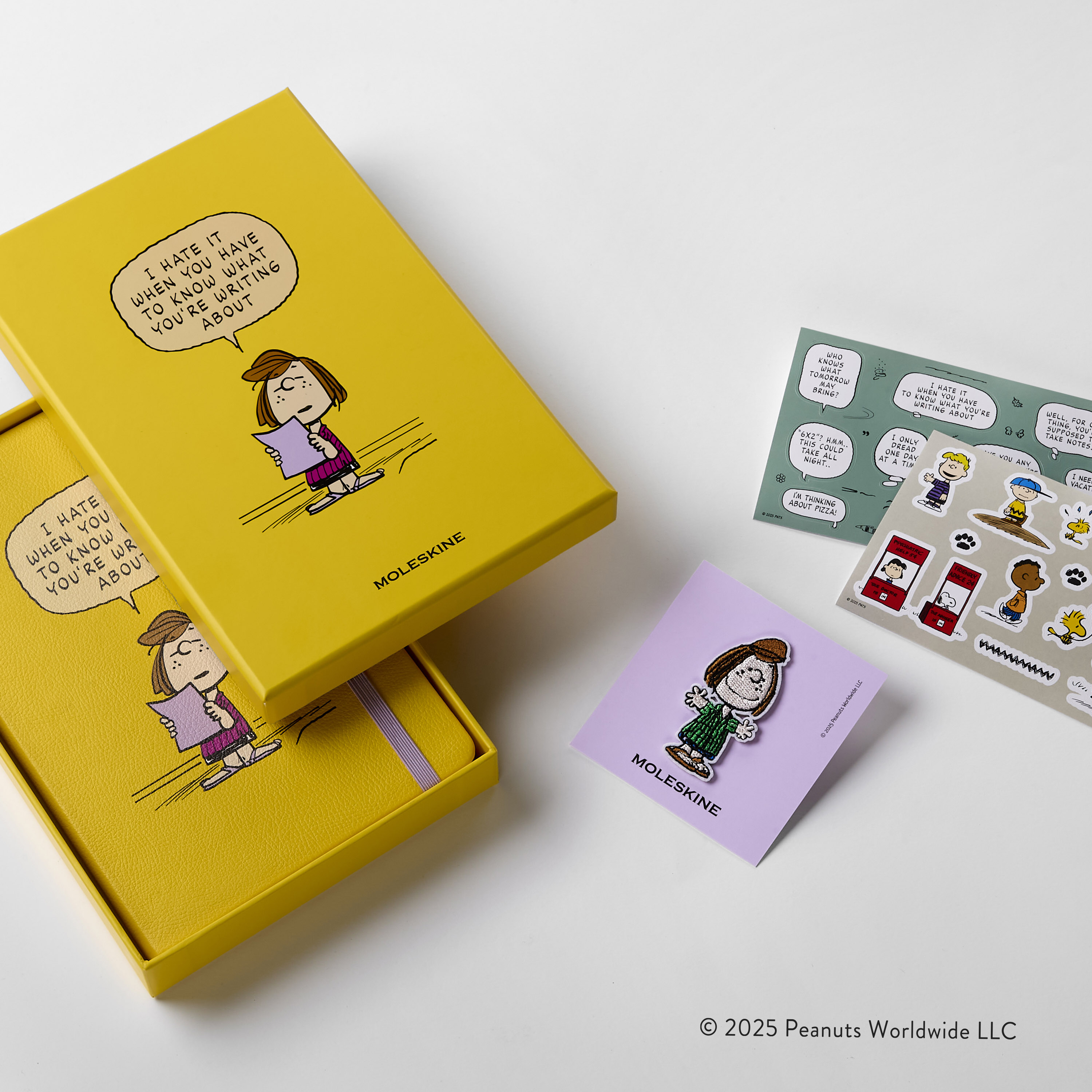 ピーナッツのノート、手帳、バックパック＆鉛筆セット