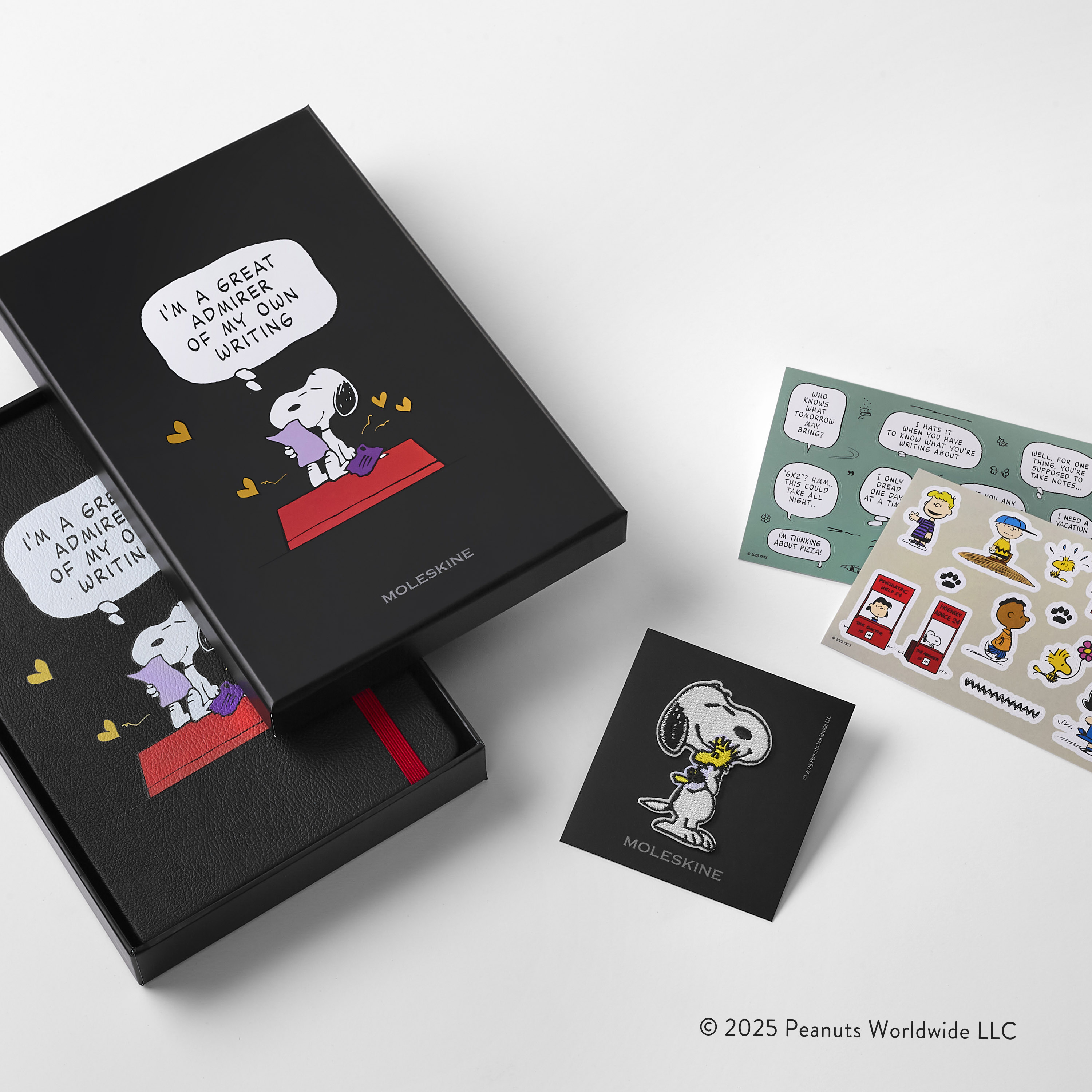 ピーナッツのノート、手帳、バックパック＆鉛筆セット