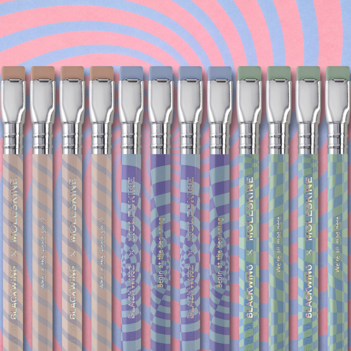 Alice's Adventures in Wonderland Pencil Set