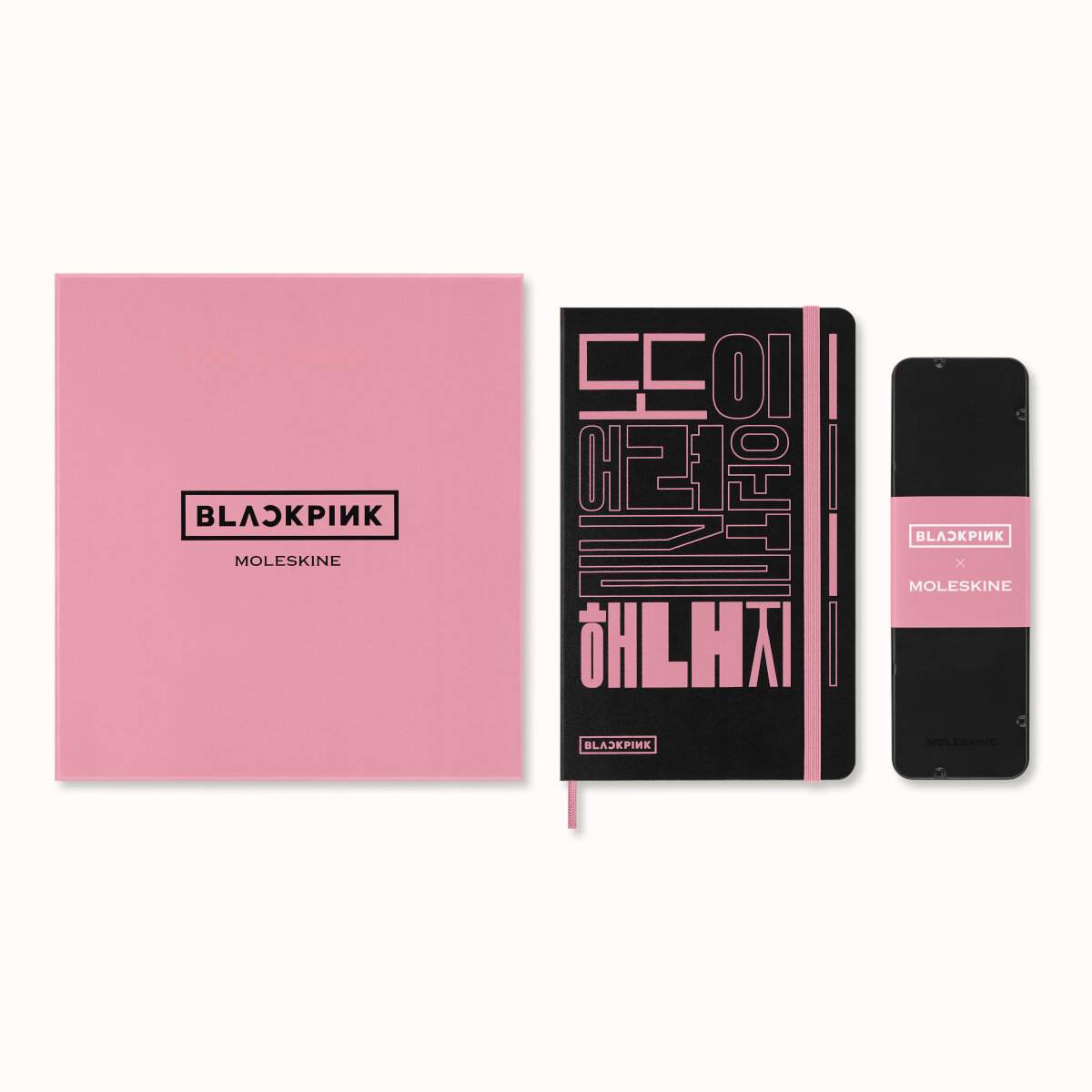 BLACKPINK x Moleskine Drawing Gift Box Large, hard cover