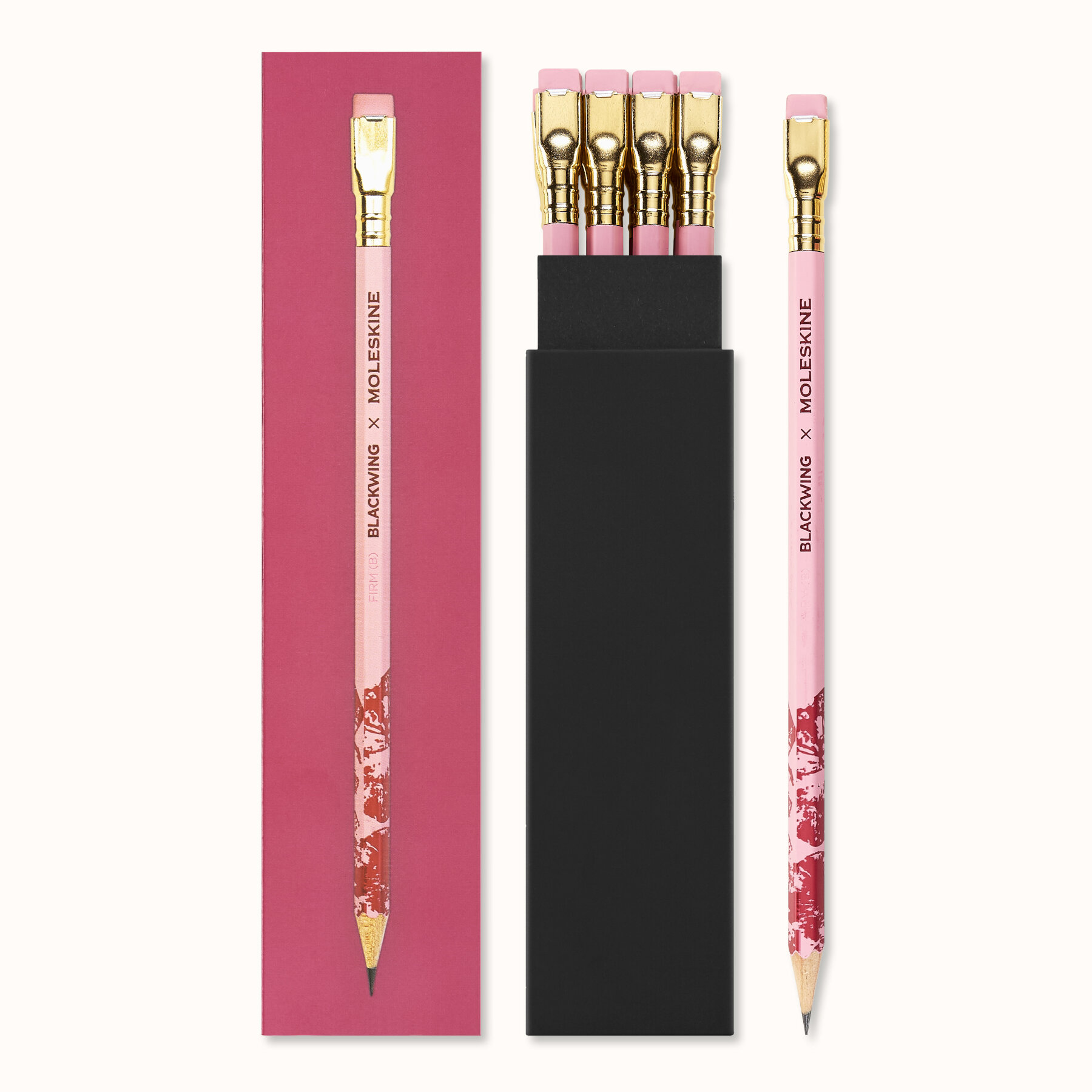 サクラ鉛筆セット ブラックウィング硬質鉛筆12本、ギフトボックス付き