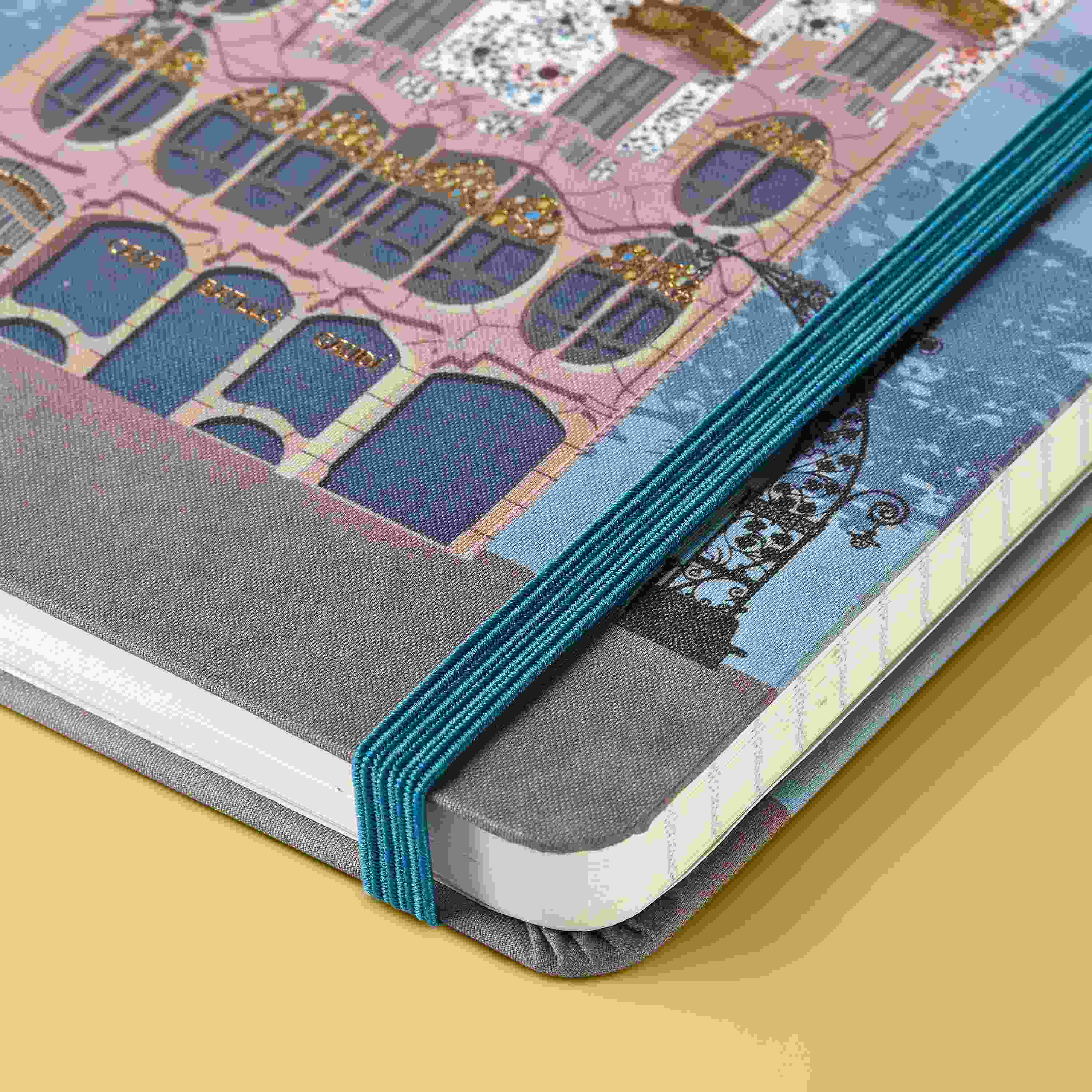 カサ・バトリョ カスタムエディション ノートブック ハードカバー、ラージ、横罫