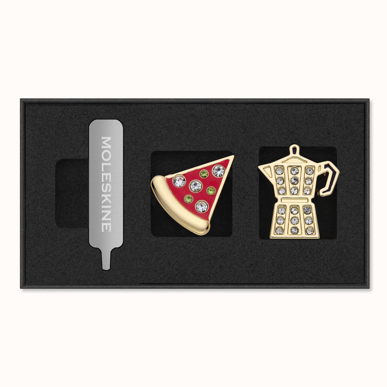 カスタマイズ ピン ノートブック用ピン2個セット Italy