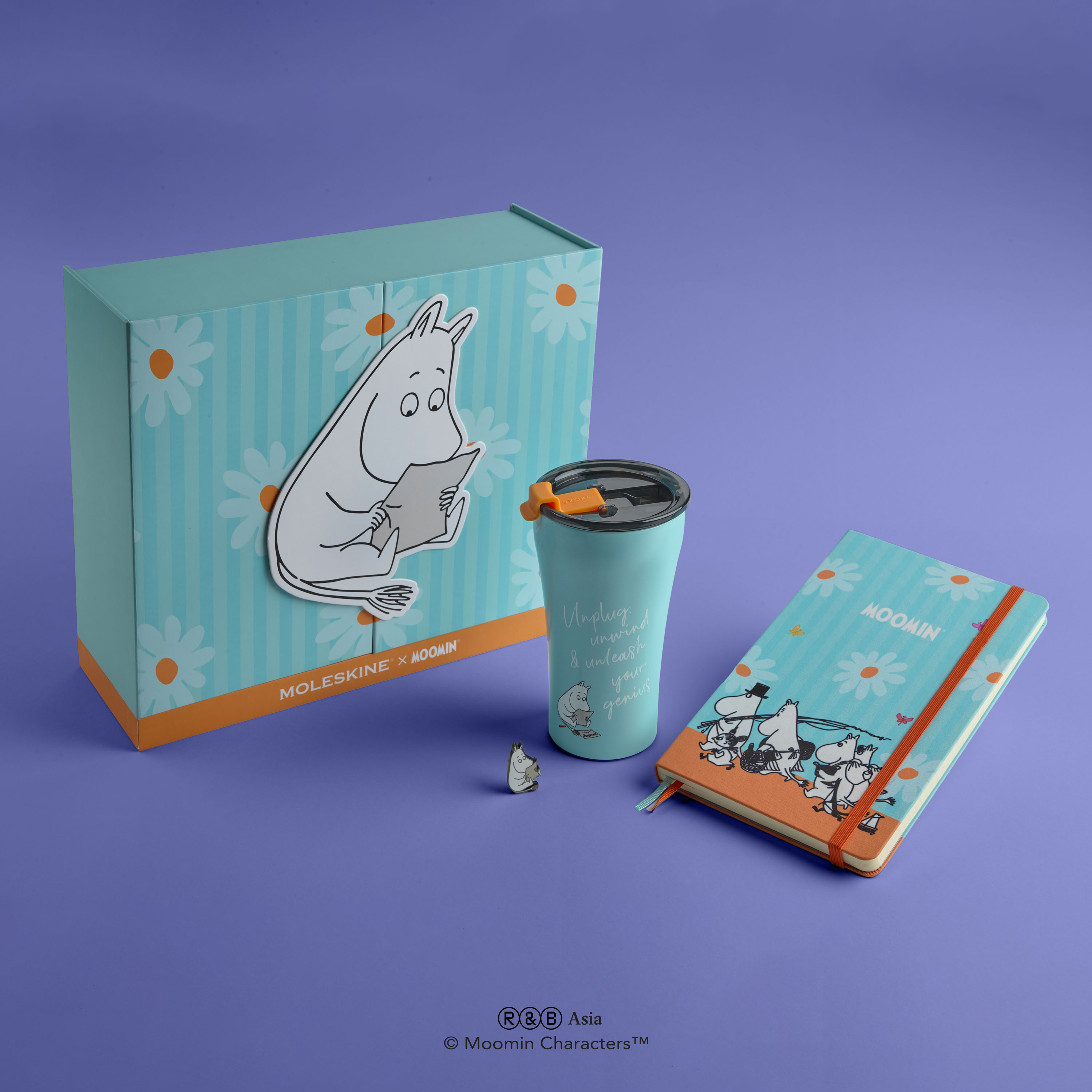 ムーミン ノートブック & STTOKE カップセット